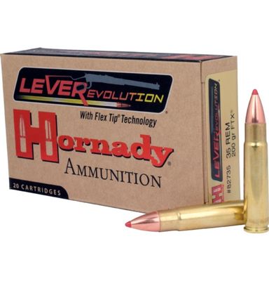 Hornady Lever Evolution 35 REM 200 Gr FTX
