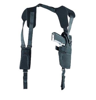Uncle Mike&#39;s 83011 Sidekick Vertical Shoulder Holster Shoulder Size 01 Black