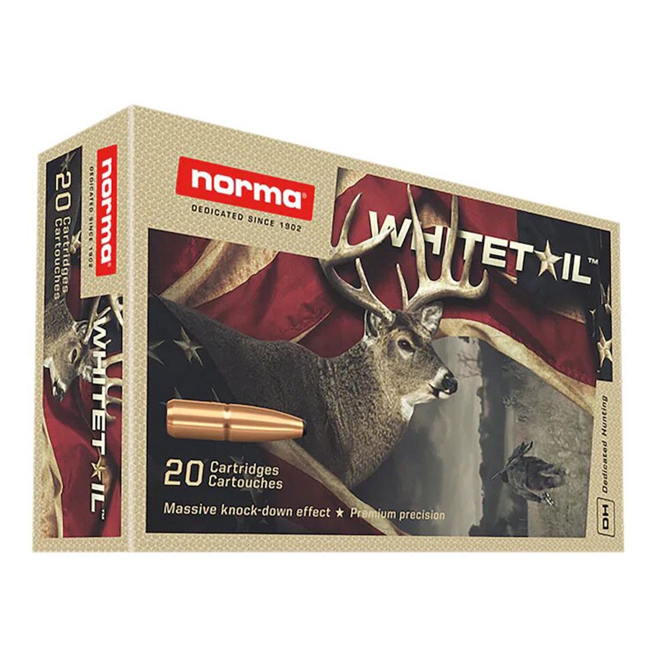 Norma Whitetail .30-06 Springfield 150 Grain Soft Point – 20 Rounds