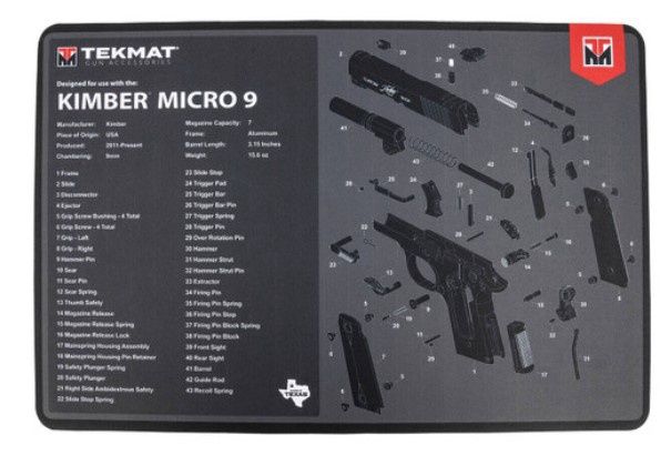 Tekmat Kimber Micro 9 Mat