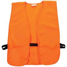 Blaze Orange Safety Vest