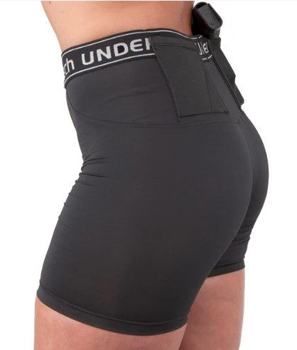 Under Tech LK-MD-womens conceal Carry 4&quot; Shorts