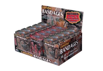Pink Camo Bandaid 32CT