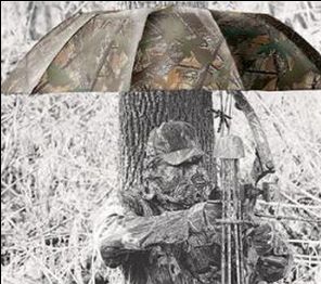 Camouflage instant roof
