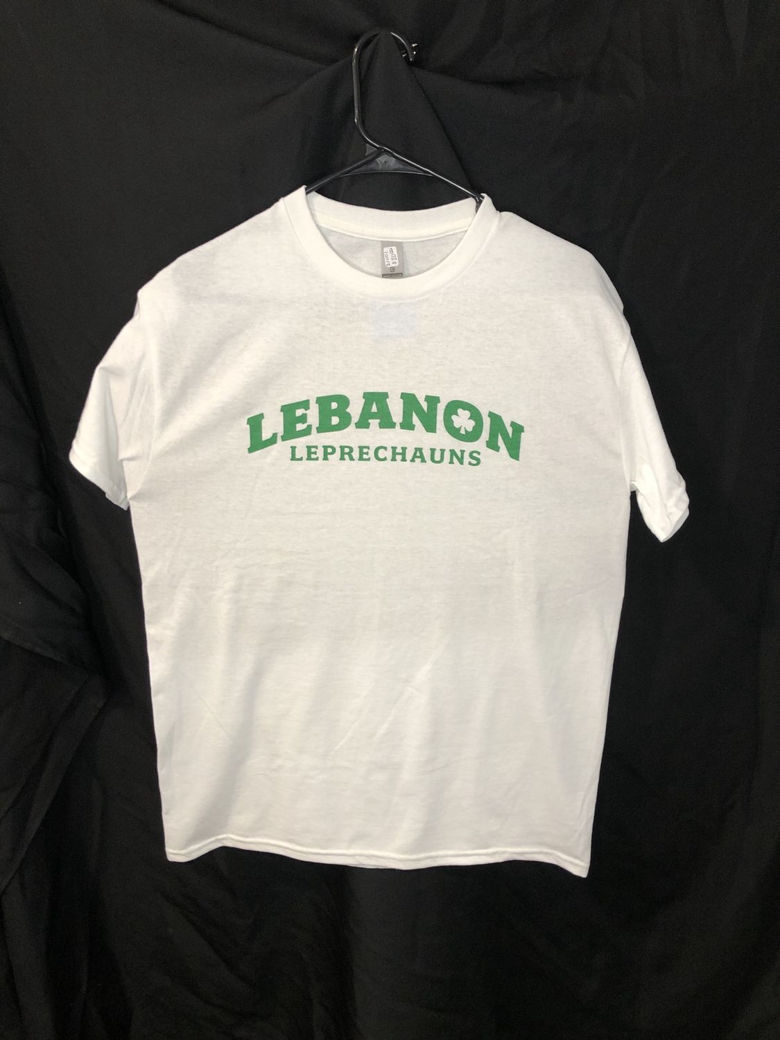 White Lebanon Leprechauns Tee Shirt size  M