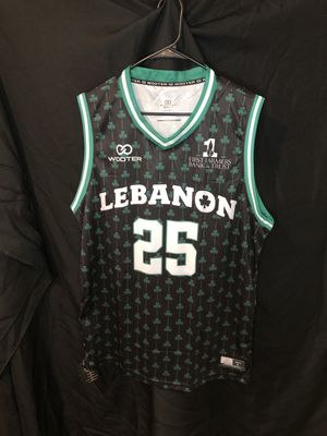 Lebanon Leprechauns Jersey Blk/Grn Size L