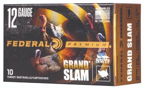 Federal PFCX156F5 Premium Grand Slam 12Gauge 2.75&quot; 1 1/2oz 5Shot 10 Per Box