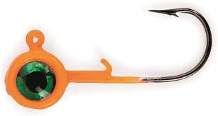 ACC Crappie Jig Head1/32 8Ct Orange