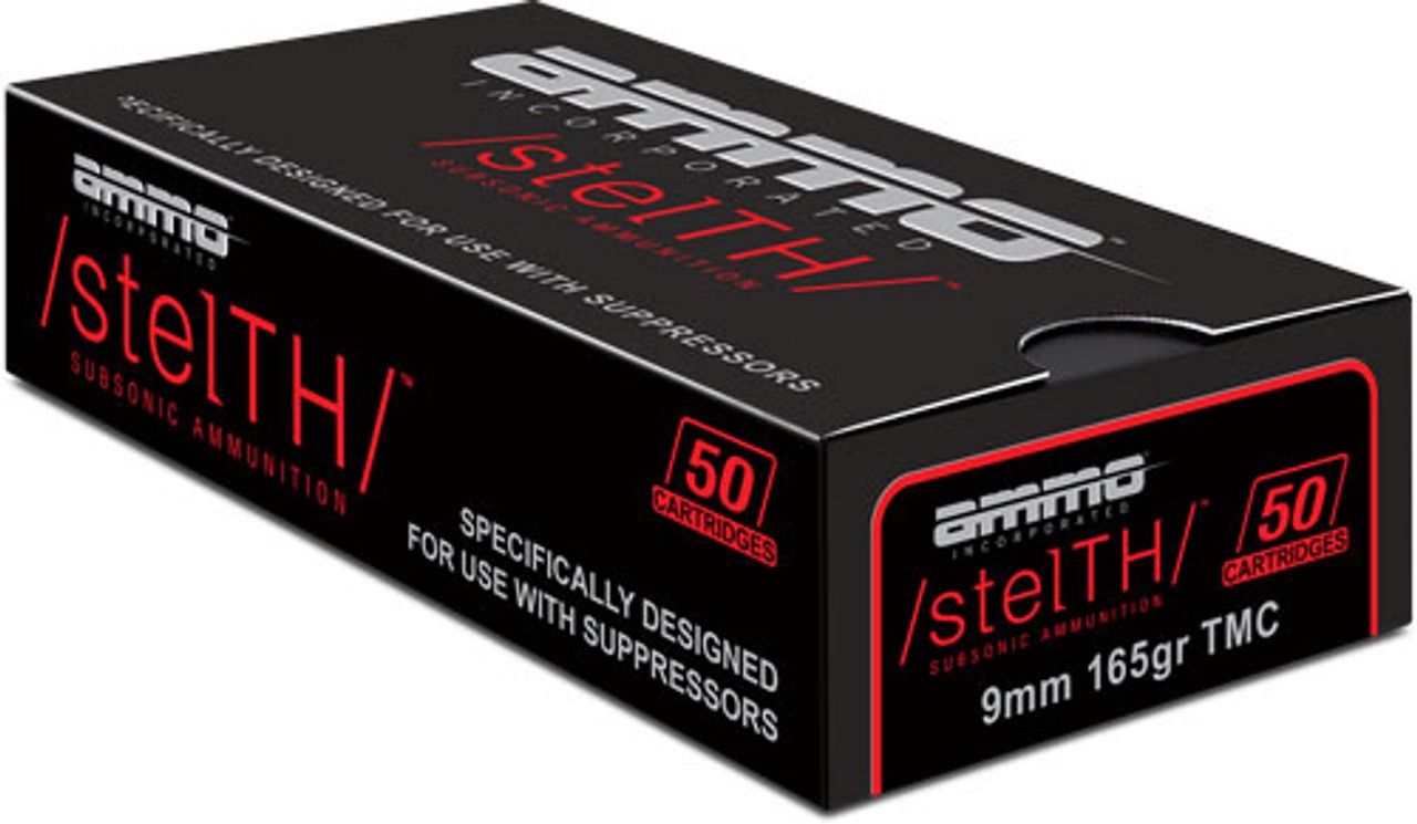 Ammo Incorporated Stelth 9mm 165gr TMC