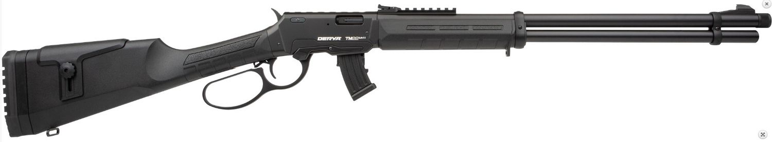 Rock Island TM22LA20 TM22 Full Size 22 LR 10+1 20&quot; Black Anodized Barrel