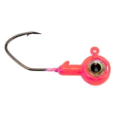 BrushPile Collared Jig Heads Pink 1/32 10Ct