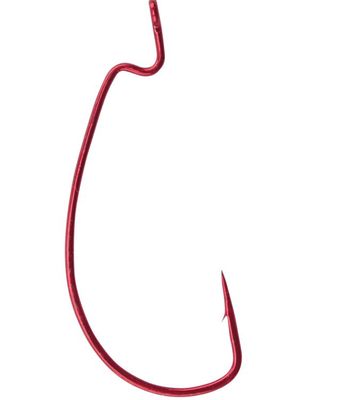 Gamakatsu Offset Extra Wide Gap Worm Hooks Size 1