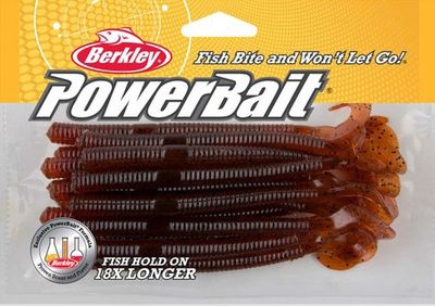 Power Worm 4&quot; Red Shad 15 Count