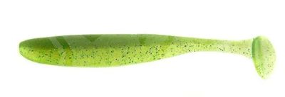 Easy Shiner 3&quot; custom worms Lime Chartreuse