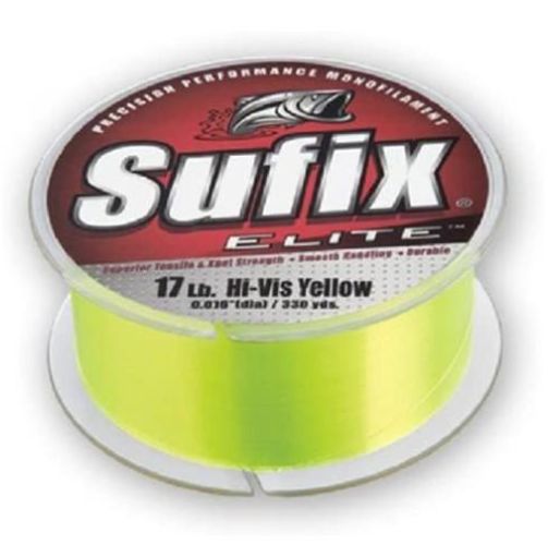 Sufix Elite 8lb zhi-Vid Yellow 330yrd