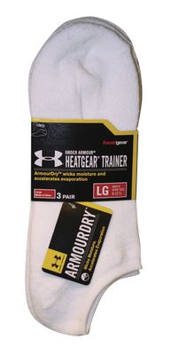 UA Heatgear Solo Socks- Larger