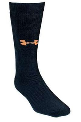 UA Outdoor Boot Sock- Black