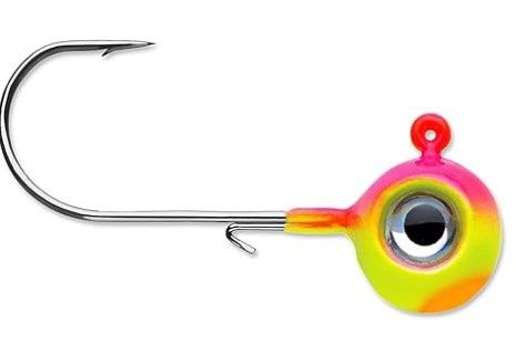 VMC Neon Moon Eye Jigs Bubblegum 1/4 oz 4Ct