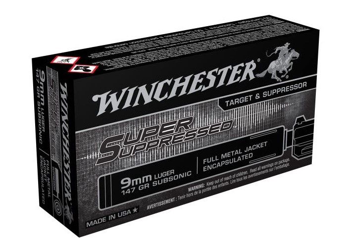 Winchester 9mm 147Gr Subsonic