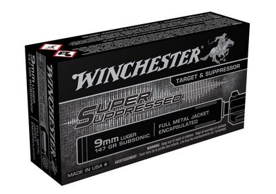 Winchester 9mm 147Gr Subsonic