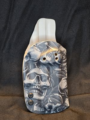 Jwalk Custom Holsters Glock 30- RH WSkull