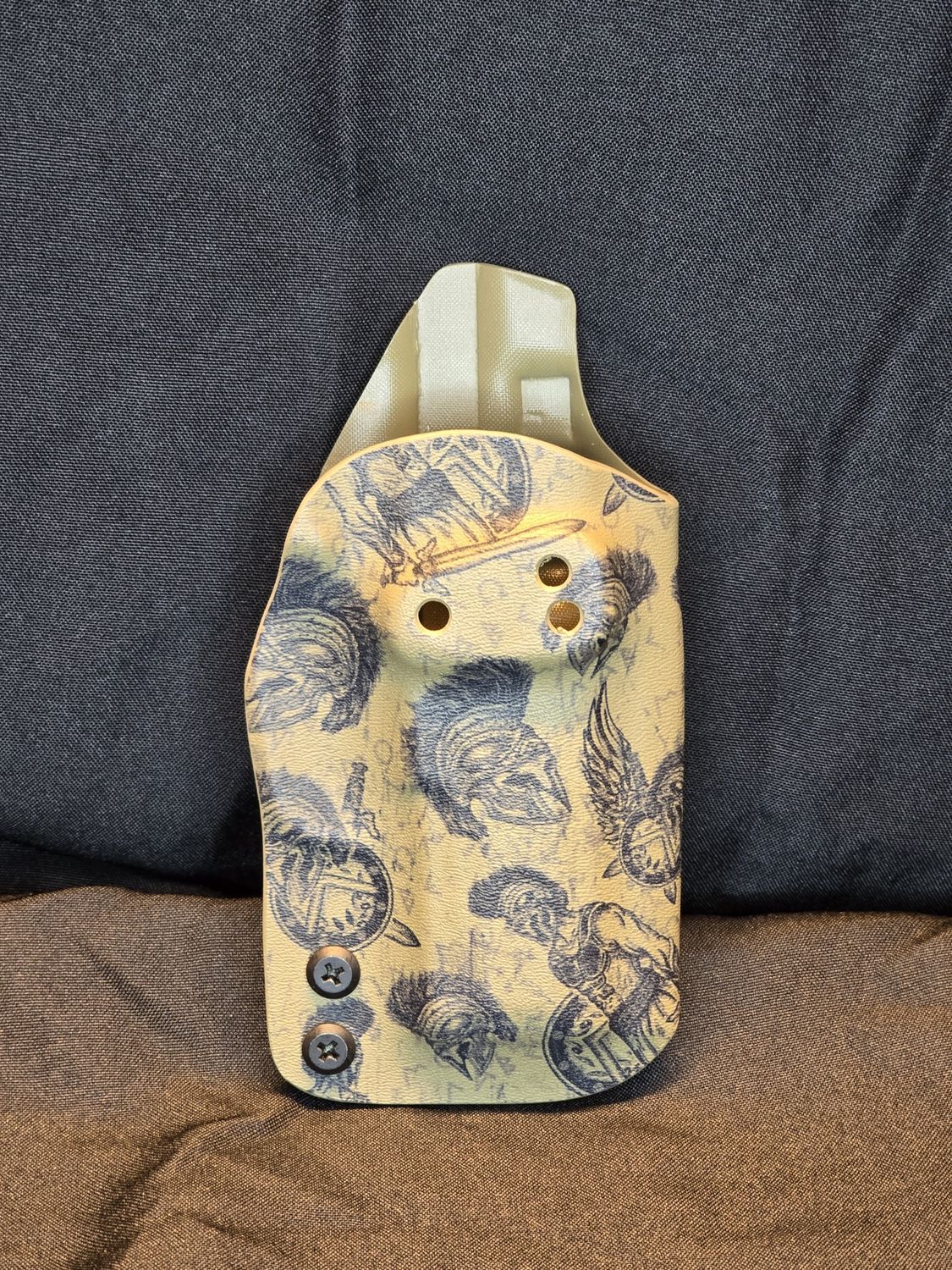 JWalk Custojm Holster Sig Sauer P365 RH Warrior print