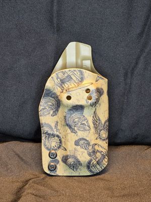 JWalk Custojm Holster Sig Sauer P365 RH Warrior print