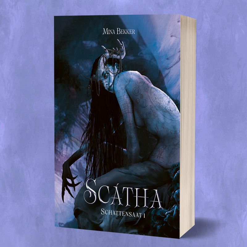 Scátha - Schattensaat 1 Dark Fantasy ohne Romance - Taschenbuch ohne Farbschnitt