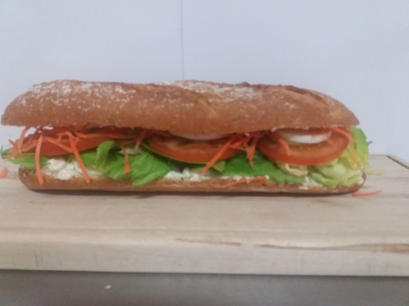 Broodje aardappelsalade