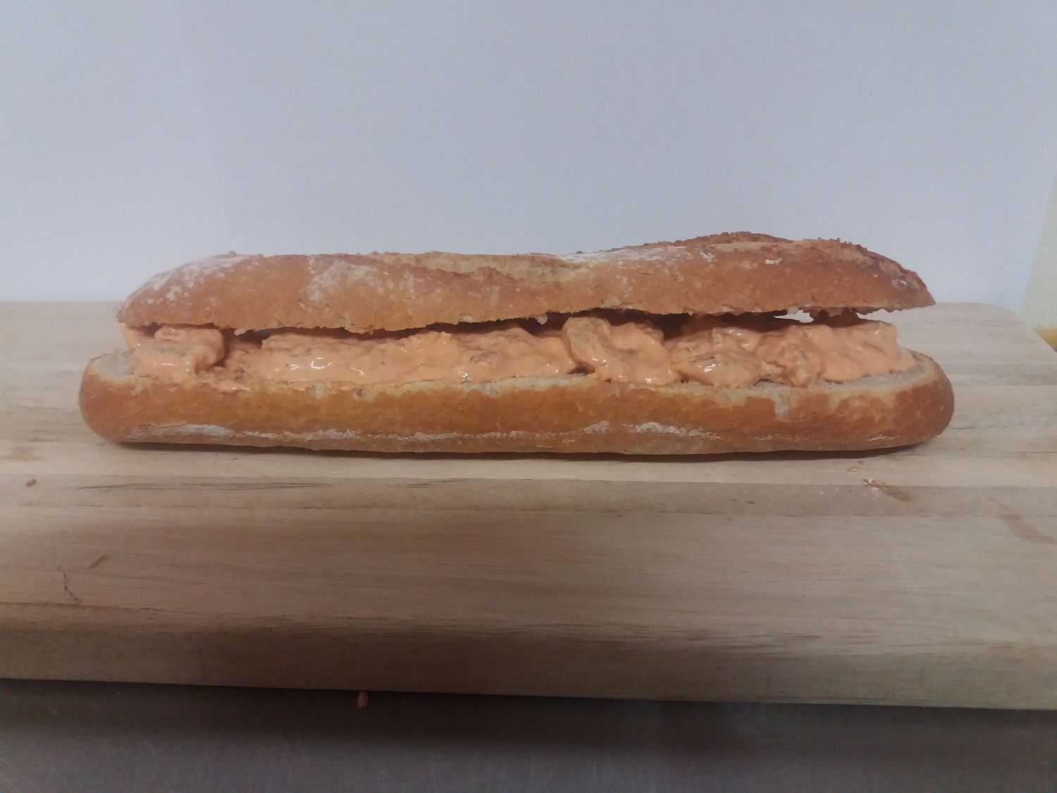 Broodje scampi diablo
