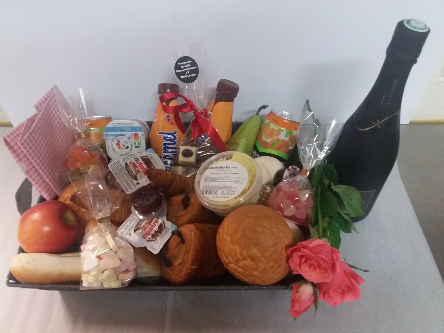 Ontbijtmand Valentijn