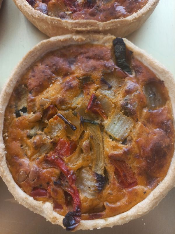 Quiche Mediterraanse groenten