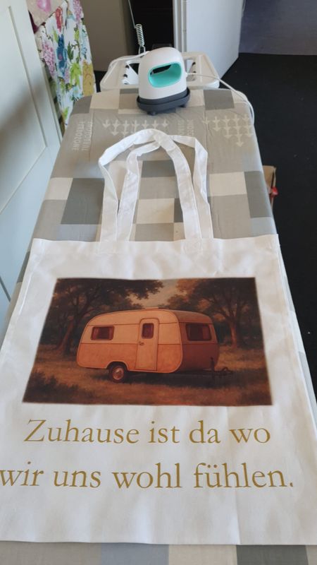 Personalisierte Tasche mit Foto und Wunschtext – 2 Größen