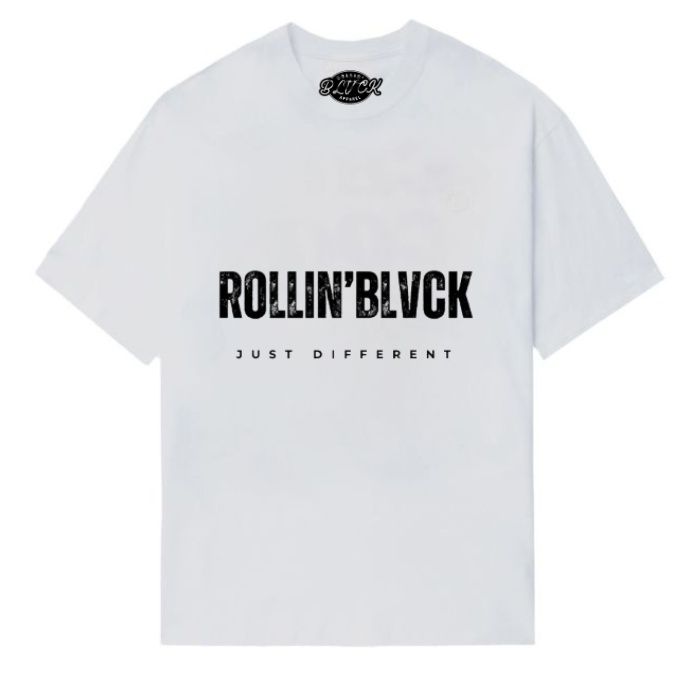 Bold: Rolling Black and White Statement Tee