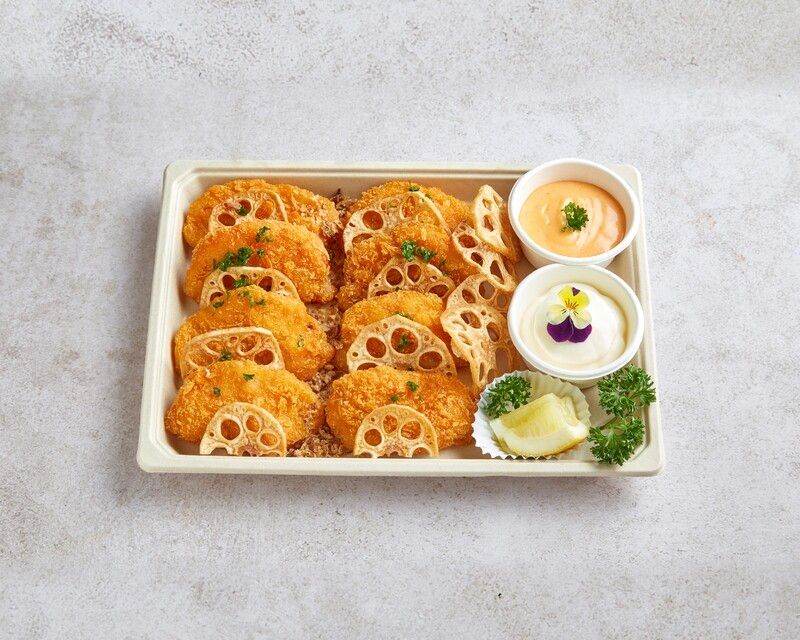 Kani Cream Korokke with Japanese Mayo