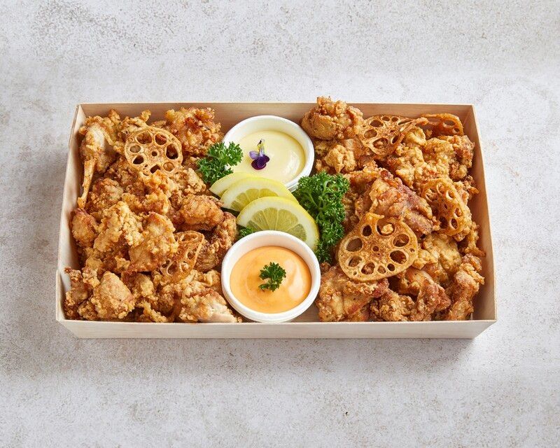 Karrage Chicken Platter