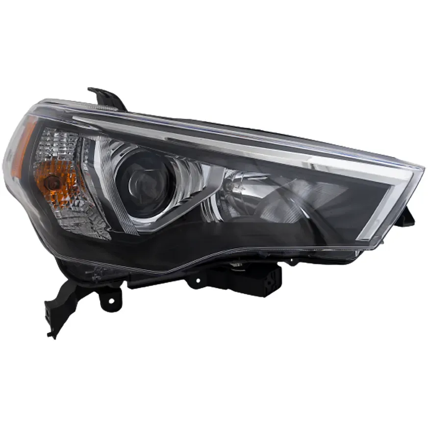 Headlight, LED, Passenger Side [RH], Toyota 4Runner, 2021-2023, (6 Cyl 4.0L),  Clear Lens, For Models Without Auto Headlight