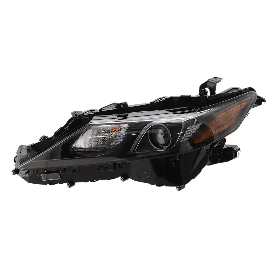 Headlight, Halogen, Driver Side [LH], Toyota Camry, 2020 - 2024, (4 Cyl 2.5L / 6 Cyl 3.5L), [Hybrid SE/ TDR/ SE Nightshade/ XSE/ SE], With Bulb(s), CAPA Certified