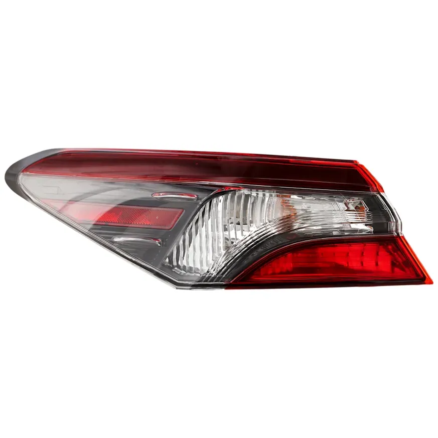 Tail Light, Rear Driver Side Outer, Toyota Camry [Hybrid LE/XSE/TRD/LE/SE], (4 Cyl 2.5 L/6 Cyl 3.5 L), 2021-2024, (Halogen With Bulbs Body Mount), CAPA Certified