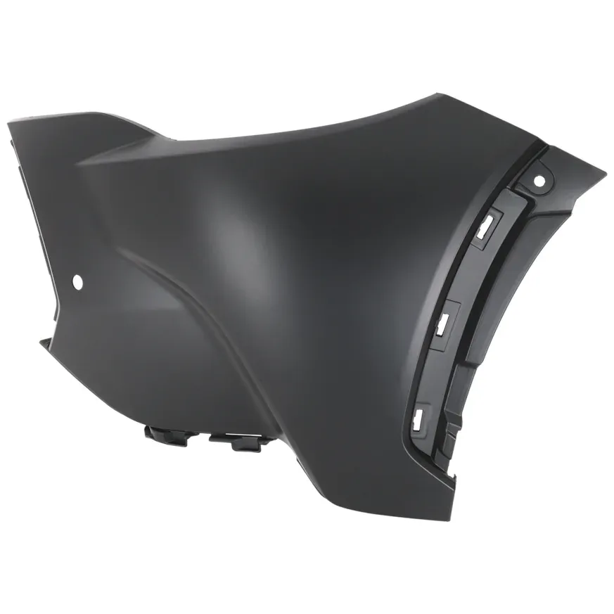 Bumper End, Front, Driver Side [LH], Toyota Corolla Cross, 2022–2024, [XLE], (4 Cyl 2.0 L), Primed