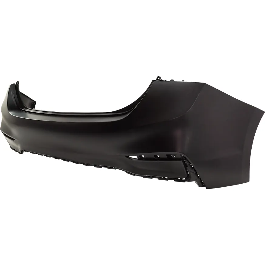 Bumper Cover, Rear, Hyundai Accent, 2018-2022, [LE/GL/GLS/Limited/SEL/SE/Essential/Preferred/Ultimate], (All Engines), Primed, CAPA Certified