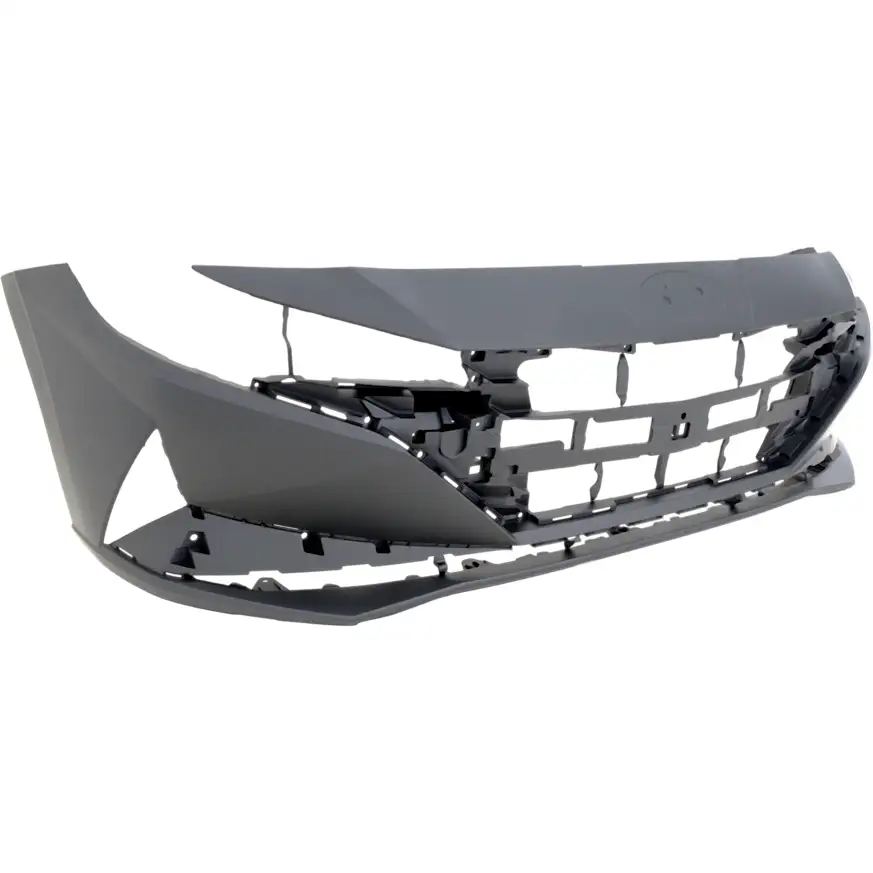 Bumper Cover, Front, Hyundai Elantra Sedan, 2021–2023, [Limited / Ultimate / Luxury], (4 Cyl 2.0L), Primed, With Radar Cruise Control