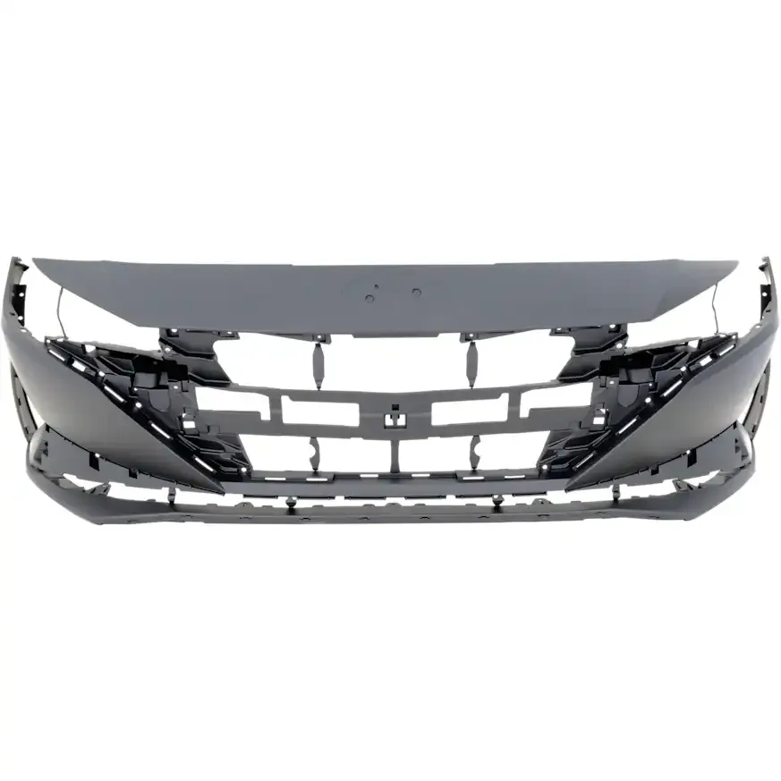 Bumper Cover, Front, Hyundai Elantra Sedan, 2021–2023, [Limited / Ultimate / Luxury], (4 Cyl 2.0L), Primed, With Radar Cruise Control