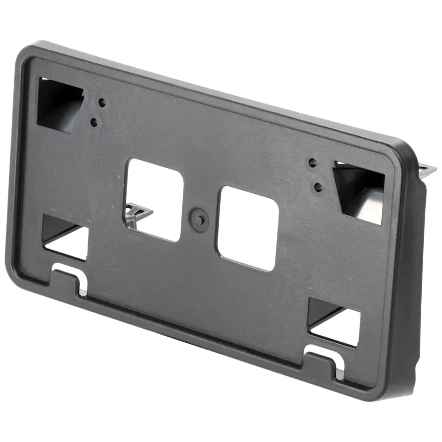 License Plate Bracket, Front, Ford F-150, 2021–2023, (6 Cyl 3.3 L / 8 Cyl 5.0 L), Without Immersion Heater, CAPA Certified