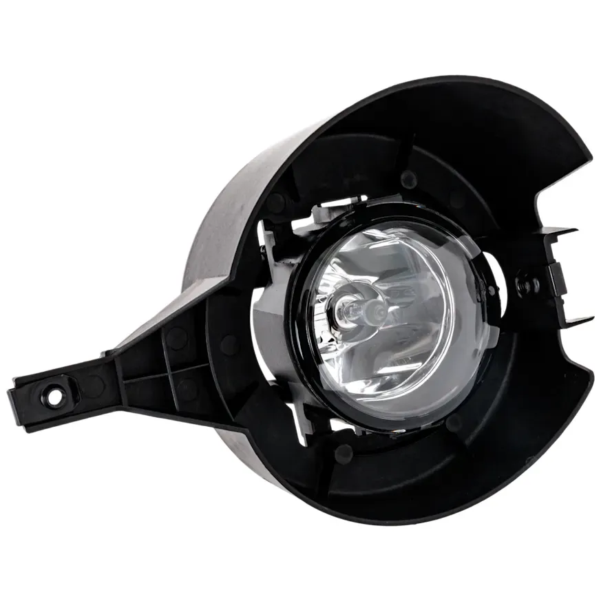 Fog Light, Front, Driver Side [LH], Nissan Frontier, 2005-2021, [4 Cyl 2.5L / 6 Cyl 3.8L / 6 Cyl 4.0L], Halogen, With bulb(s), For Models With Steel Type Bumper, CAPA Certified