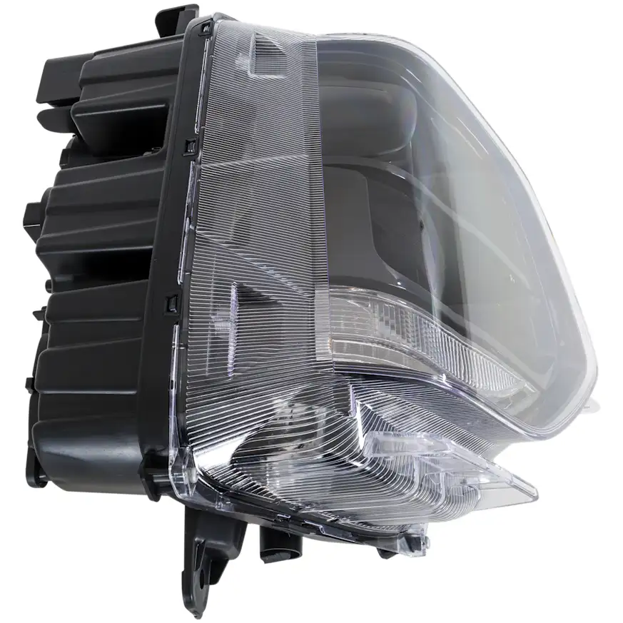 Headlight, Halogen, Passenger Side [RH], Hyundai Santa Fe, 2019 - 2020, (All Engines), With bulb(s), Clear Lens / Plastic Housing, CAPA Certified