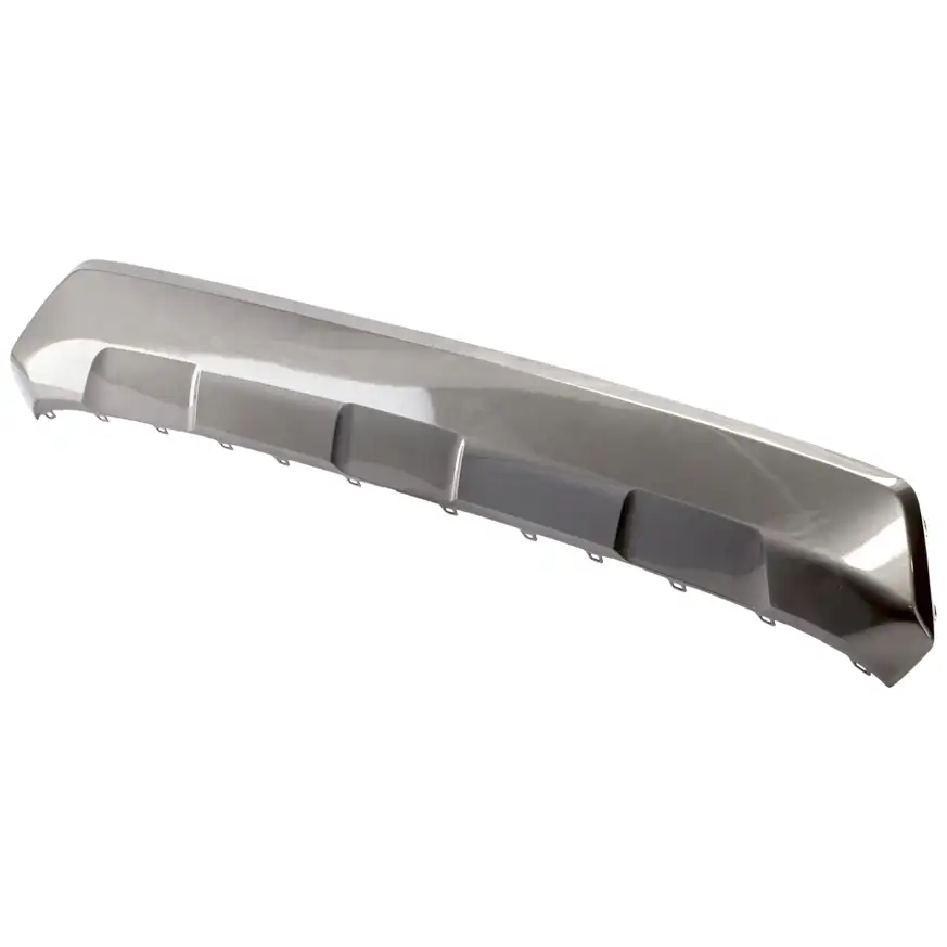 Rear, Lower Bumper Trim, Toyota RAV4/RAV4 Hybrid, 2022-2025, [Hybrid XSE/SE, Hybrid Limited, Limited Models], (4 Cyl 2.5L Engine), [North America Built Vehicle], Silver