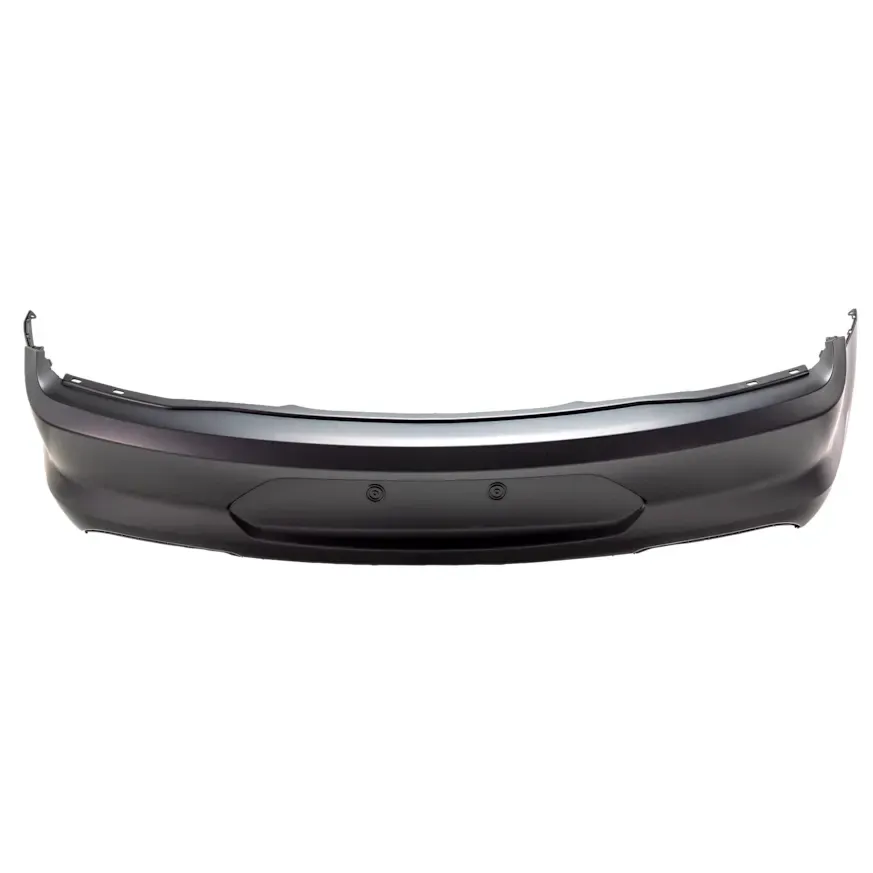 Front Bumper Cover, Ford Explorer, 2016-2017, [With Parking Aid Sensor Holes / With License Plate Provision / Without Tow Hook Holes / Without Front View Cameras and Active Park Assist System], Primed