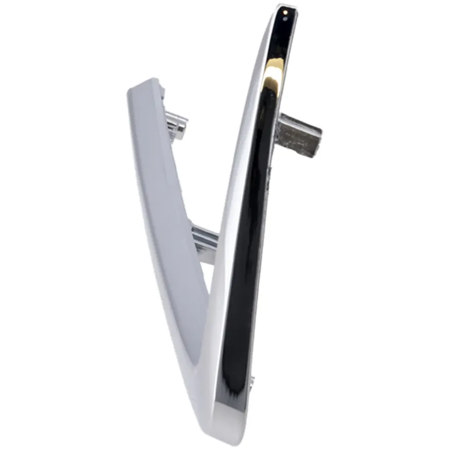 Grille Trim / Molding, Outer, Passenger Side [RH], Toyota Yaris, Scion iA, 2016 – 2020, (4 Cyl 1.5 L), [Base/Premium/L/LE/XLE], ABS Plastic, Chrome, CAPA Certified