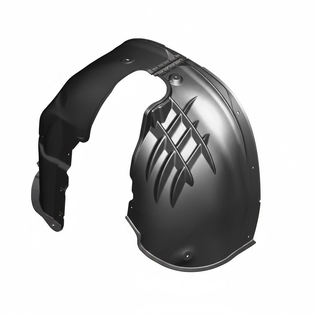 Fender Liner, Front Passenger Side [RH], Chevrolet Traverse [Z71], 2024-2025, (4 Cyl 2.5L/6 Cyl 2.5L/6 Cyl 3.6L), Plastic, CAPA Certified